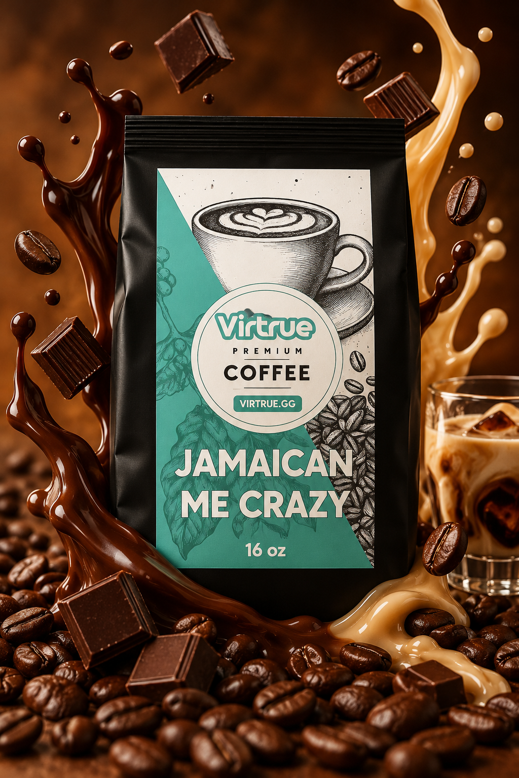 Jamaican Me Crazy Flavored Coffee – 16oz