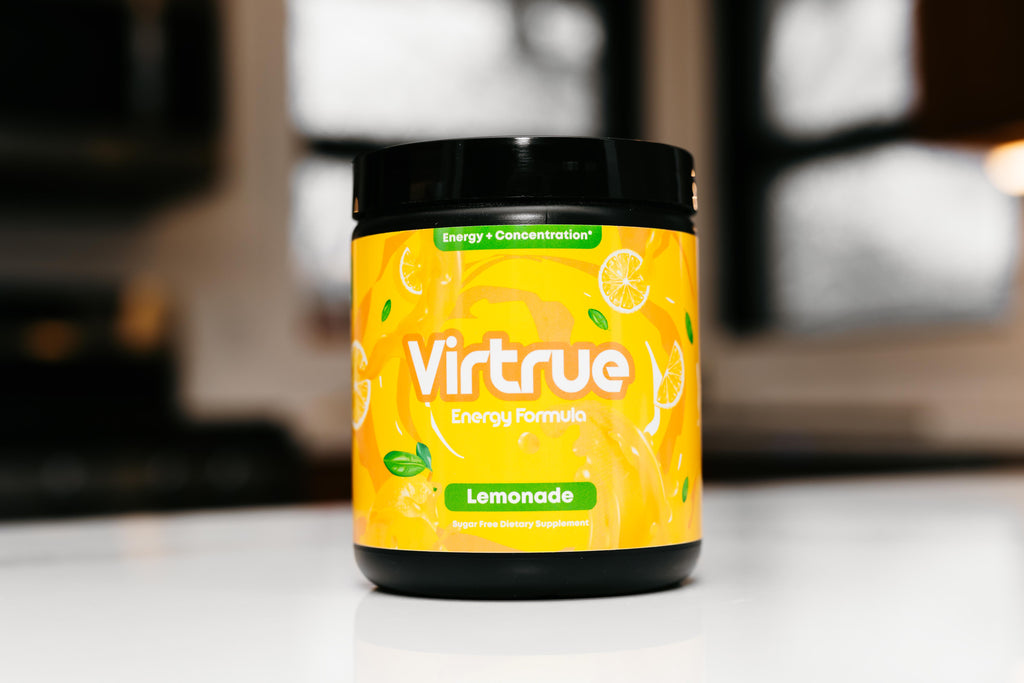 Lemonade Pre-Workout Energy Powder + Focus Boost & Hydration | Sugar Free