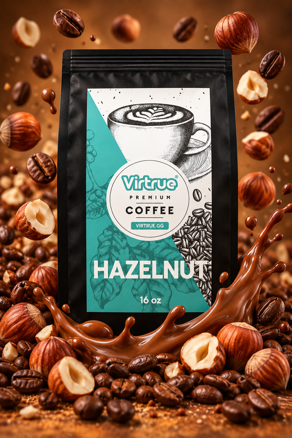 Hazelnut Flavored Coffee – 16oz