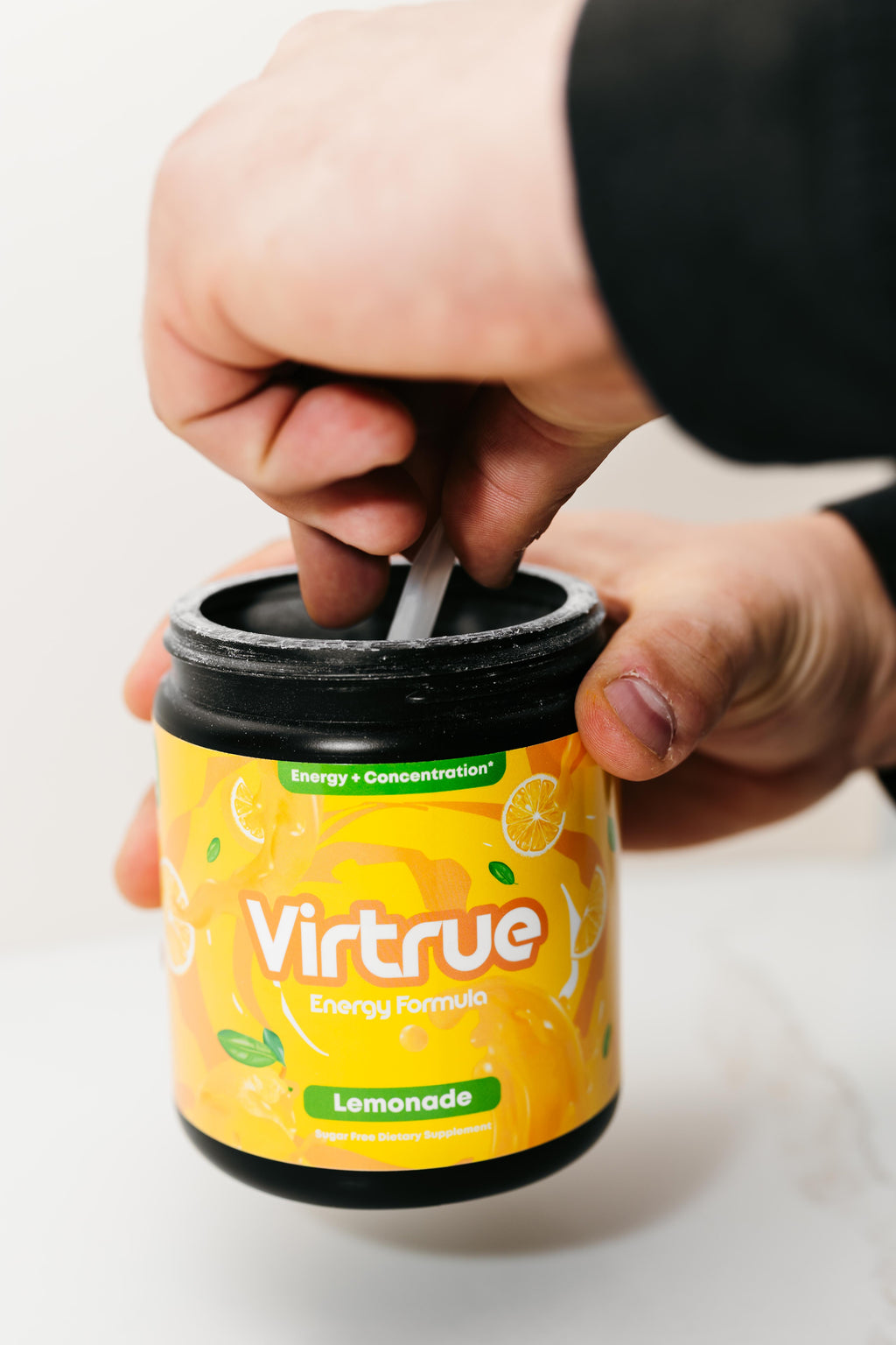 Lemonade Pre-Workout Energy Powder + Focus Boost & Hydration | Sugar Free
